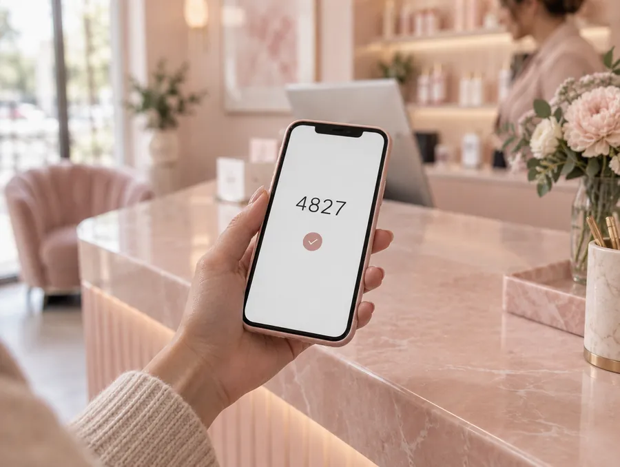 Telefonis kuvatakse neljakohaline kontrollkood